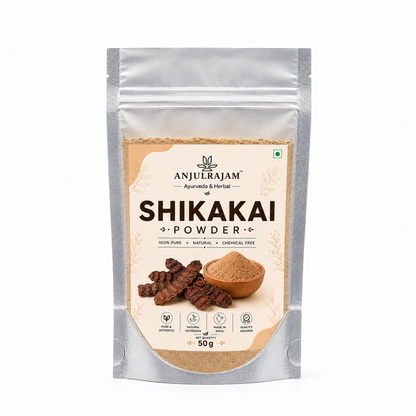 Amla, Reetha, Shikakai, Bhringraj And Hibiscus Powder for Hair Growth 50 Gms Each Combo (Pack of 5)