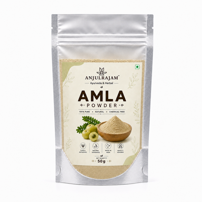 Amla, Reetha, Shikakai, Bhringraj And Hibiscus Powder for Hair Growth 50 Gms Each Combo (Pack of 5)