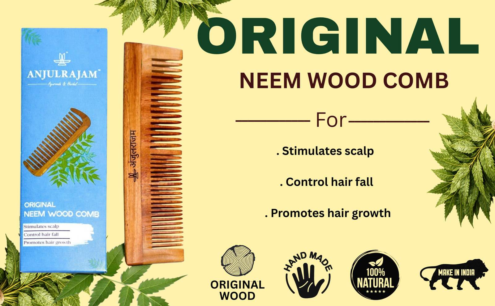 Anjulrajam Hair Oil - Key Ingredients