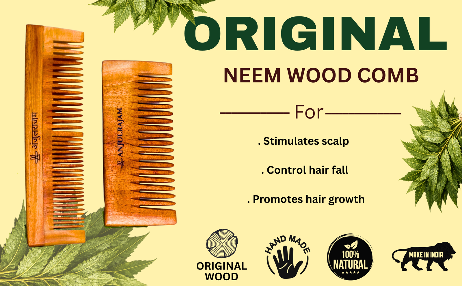 Anjulrajam Hair Oil - Key Ingredients