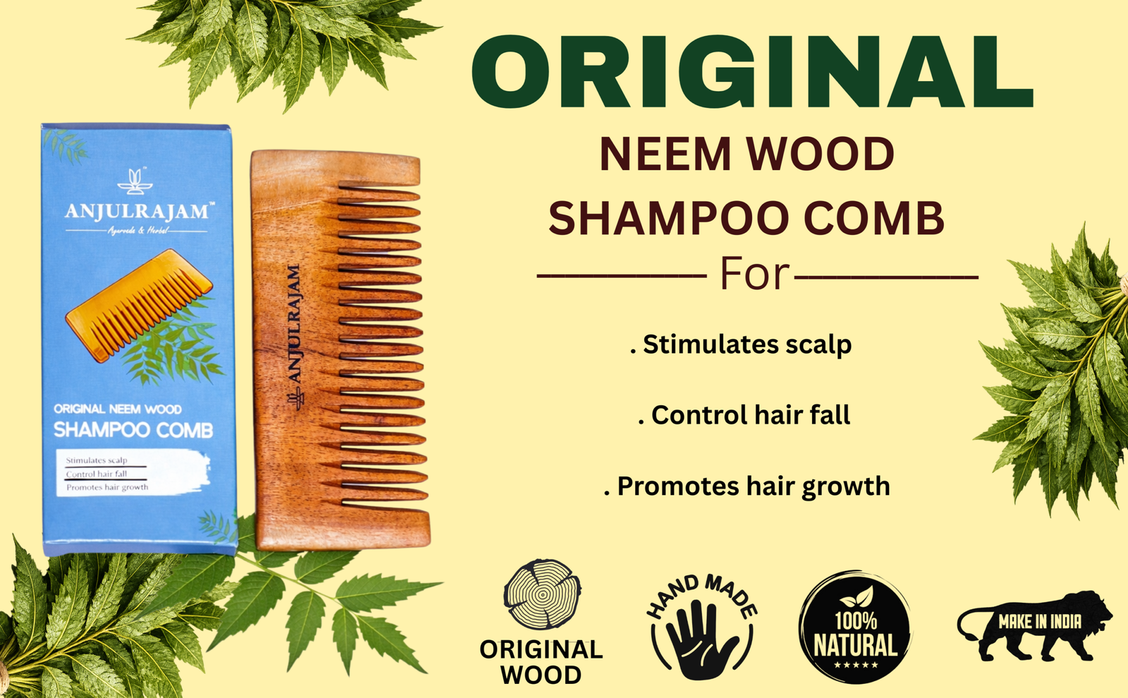 Anjulrajam Hair Oil - Key Ingredients